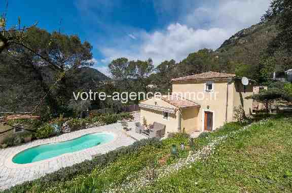 Peille – House 105m² + 30m² garage – Swimmng pool